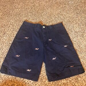 Vineyard Vines American‎ Flag Whale Print Shorts Preppy Casual Size 32
